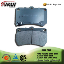 SEMI-METALLIC BRAKE PAD FOR MAZDA 323 1989-2001